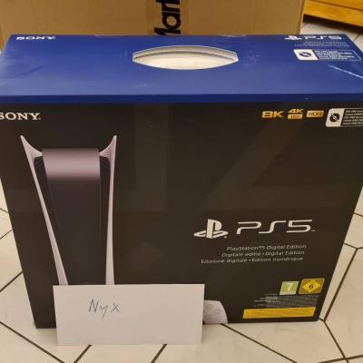 Playstation 5 Digital Edition Version PS 5 OVP versiegelt mit Rechnung - thumb