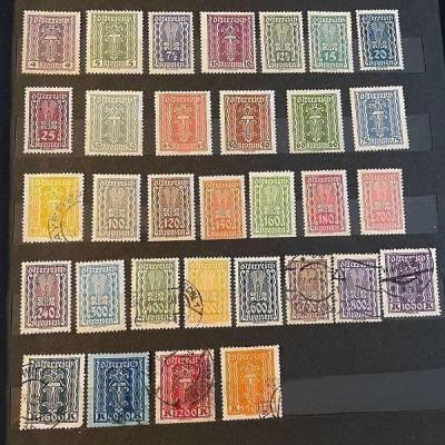 Briefmarken Österreich 1921 - 1976 - thumb