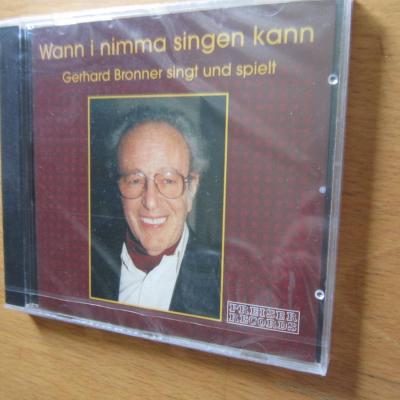 Gerhard Bronner - Wann i nimma singen kann  - CD - thumb