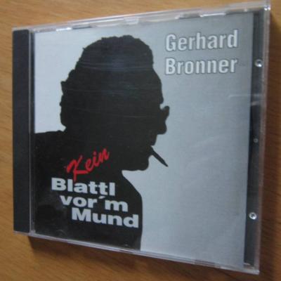 Gerhard Bronner - Kein Blattl vor´m Mund - CD - thumb