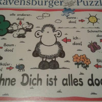 Puzzel von Ravensburger mit 1000 Teilen - thumb