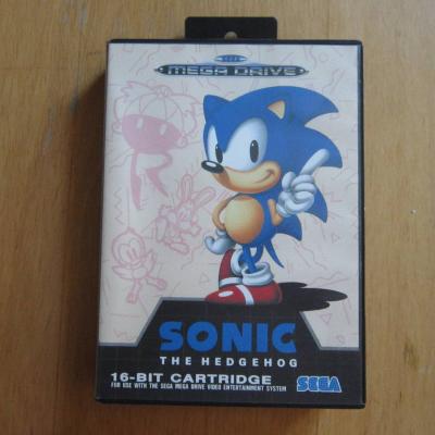 Sonic - The Hedgehog - Sega Mega Drive Spiel + Beschreibung - thumb