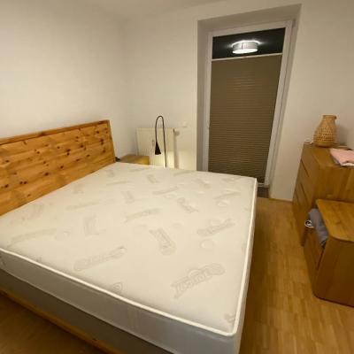 HOCHWERTIGES BOXSPRING BETT VALNATUR (neuwertig) - thumb