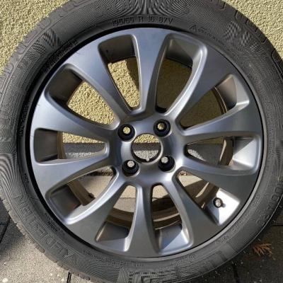 Alufelgen mit Sommerreifen Opel Corsa - thumb