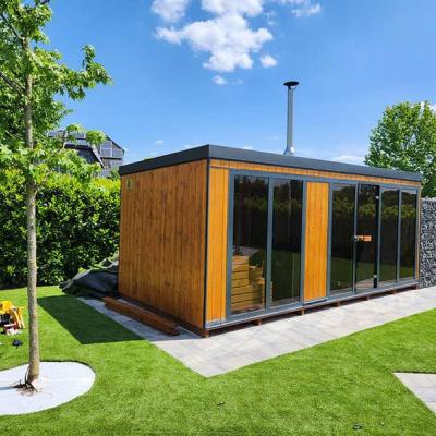 Garten Sauna Hütte Outdoorsauna Saunahaus Horizont House nach Maß - thumb