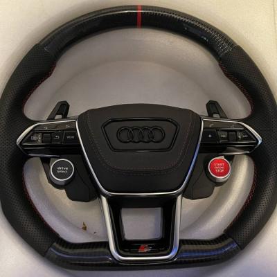 Audi A6 4K Lenkrad Carbon - thumb