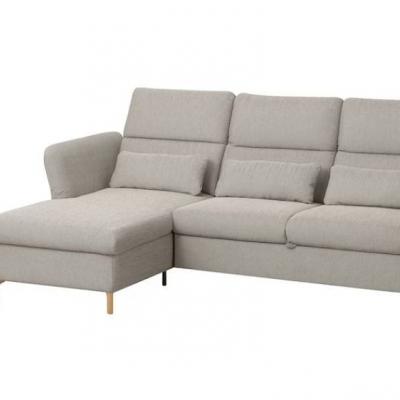 Bettsofa (3er-) mit Récamiere links/  Ikea FAMMARP - thumb