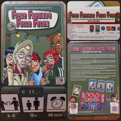 Brettspiel: Fiese Freund, fette Feten - thumb