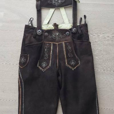 Kniebundlederhose NEU Trachtenhose Marke: ALMSACH - thumb