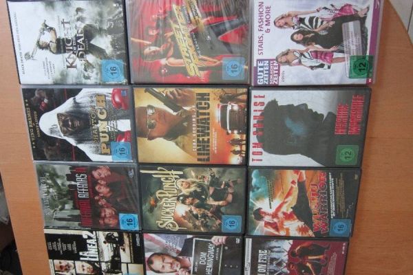 Große DVD Sammlungsauflösung - siehe Bilder