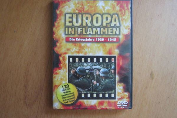 Europa in Flammen - Die Kriegsjahre 1939 - 1945 - Dvd