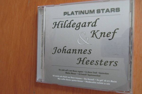 Hildegard Knef & Johannes Heesters - Platinium Stars - CD