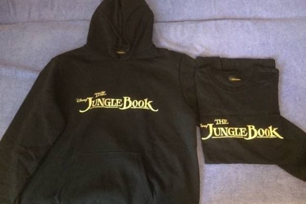 Original Disney Jungle Book Kapuzenpulli und T-Shirt!