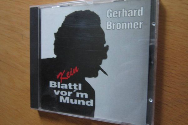 Gerhard Bronner - Kein Blattl vor´m Mund - CD