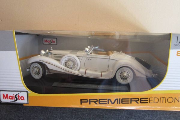 Mercedes Benz 500 K, Typ Spezialroadster (1936) - Maisto