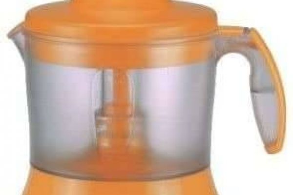 Elta CP 111 Zitruspresse orange mit transparentem Behälter