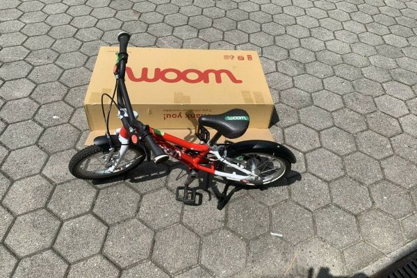 Woom 2 red Kinderfahrrad 14 Zoll