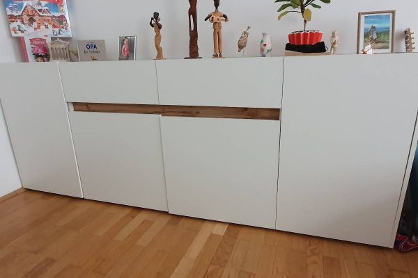 Sideboard eiche weiß