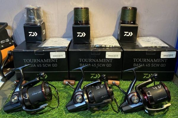 Daiwa 20 tournament basia 45 scw qd reels