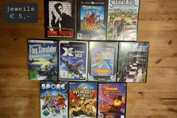 diverse PC-Spiele