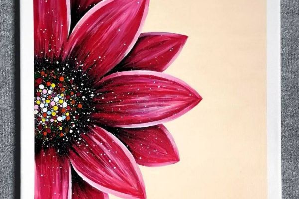 Acrylbild auf Leinwand