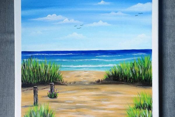 Acrylbild auf Leinwand