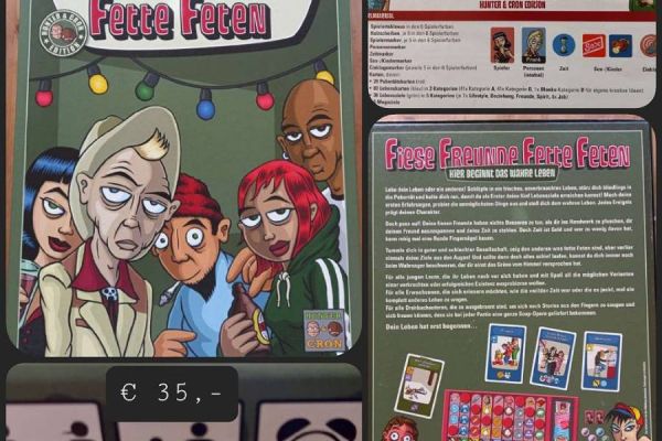 Brettspiel: Fiese Freund, fette Feten