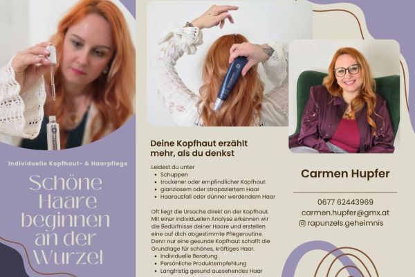 Individuelle Kopfhaut- und Haarpflege