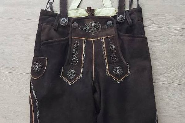 Kniebundlederhose NEU Trachtenhose Marke: ALMSACH