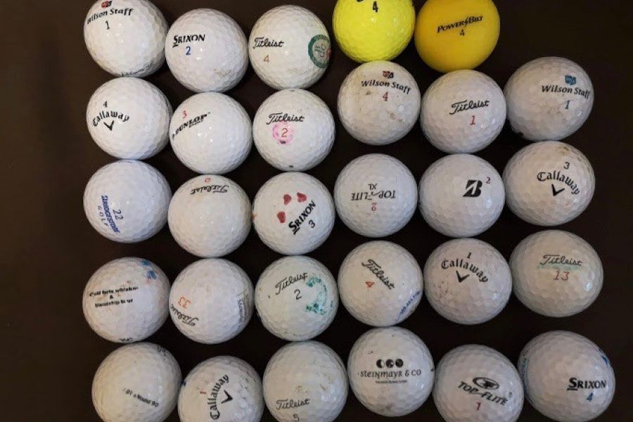 31 Stk verschiedene Golfbälle - Bild 1