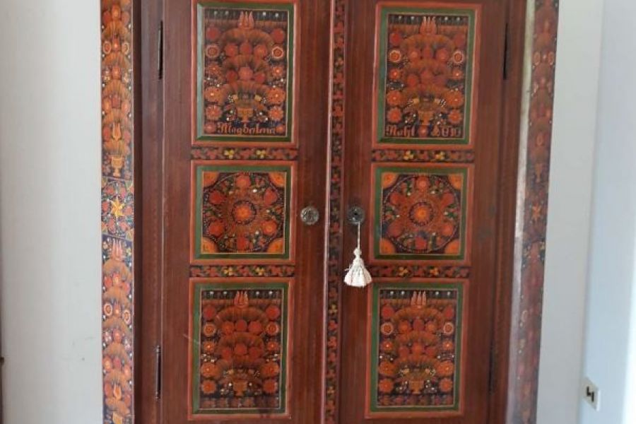 Antiker Tiroler Schrank - Bild 5