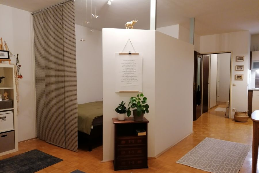 zentrale Wohnung in Linz (48m² - 2 Zimmer) mit Parkplatz - Bild 1