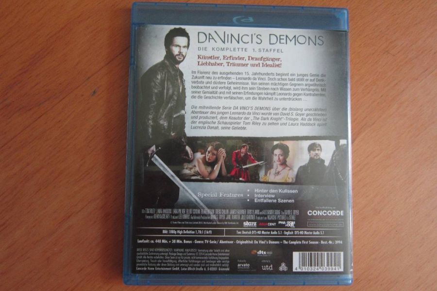 Da Vinci´s Demons  - 1. Staffel - Bluray - Bild 2