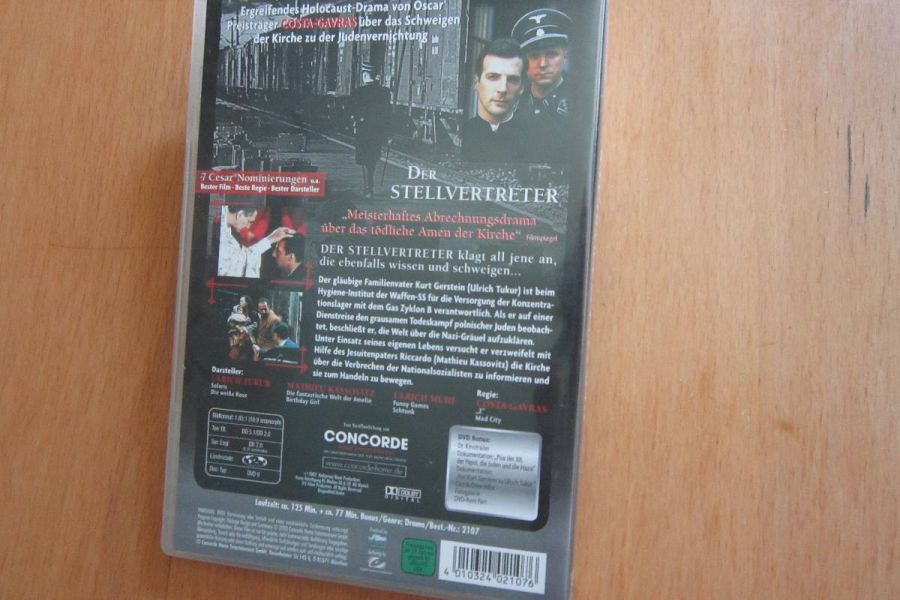 Der Stellvertreter - Ulrich Tukur - Dvd - Bild 2