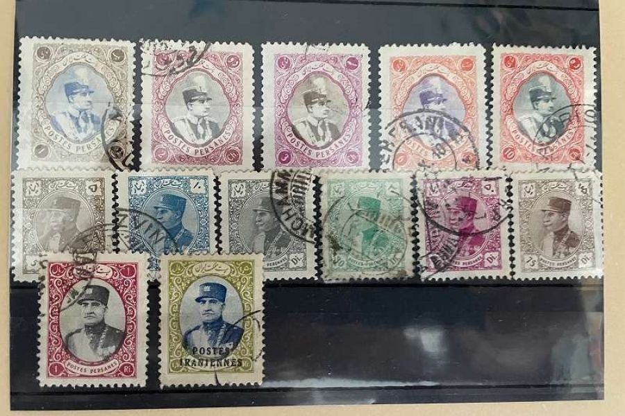 Briefmarken Iran - PERSIA STAMPS 1933 - Bild 1
