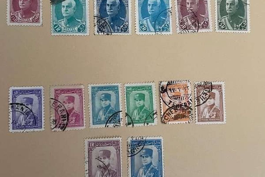 Briefmarken Iran - PERSIA STAMPS 1936 - Bild 1