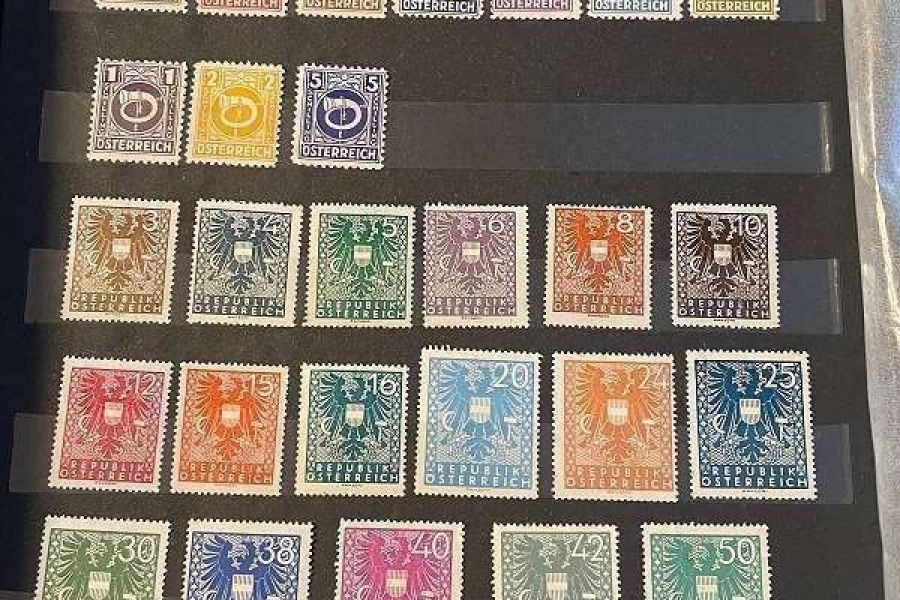 Briefmarken Österreich 1921 - 1976 - Bild 5