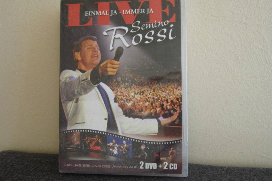 Semino Rossi - Live - Einmal Ja - Immer ja - 2 Dvd + 2 CD - Bild 1