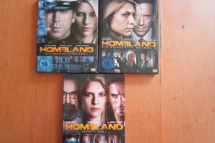 Homeland - Staffel 1+2+3 - Dvd - Bild 1