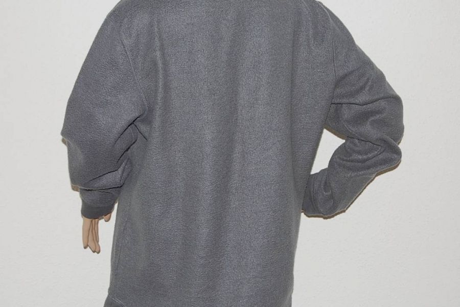 Damen Winter Langarm-T-Shirt Olivgrün, mit Rundhalsausschnitt-Größe XL - Bild 2