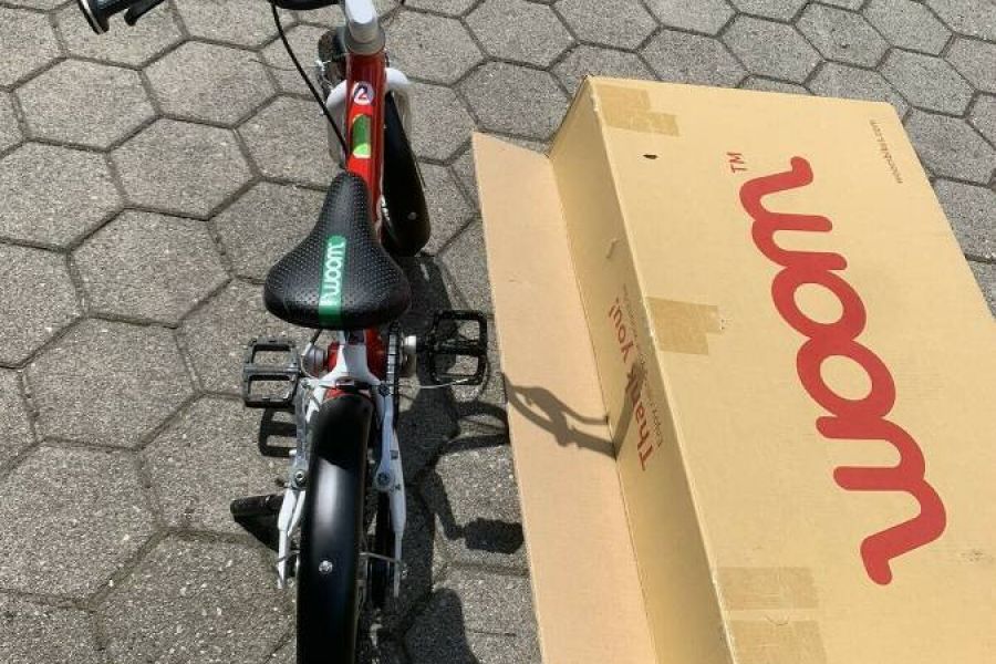 Woom 2 red Kinderfahrrad 14 Zoll - Bild 3