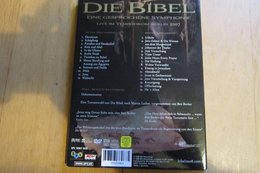 Die Bibel - Ben Becker - Dvd - Bild 2