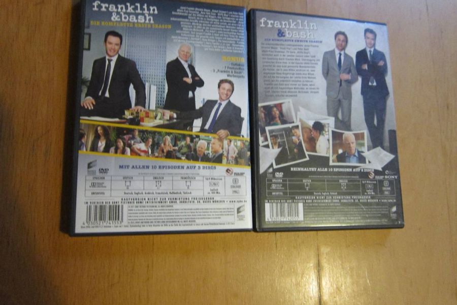 Franklin & Bash - Staffel 1+2 - Dvd Boxen - Bild 2