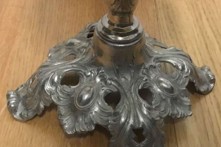 Antike Petroleumlampe - Bild 3