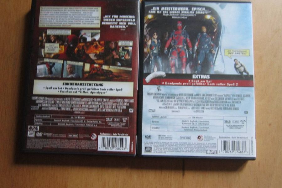 Deadpool 1+2  - Dvd - Bild 2