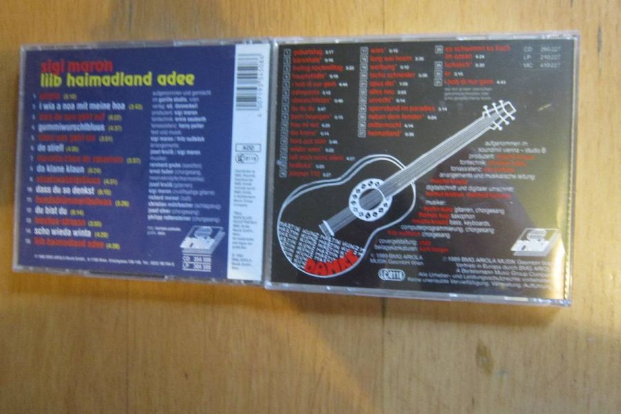 Sigi Maron - Liib Haimadland adee  - Saitenhiebe - Cd´s - Bild 2