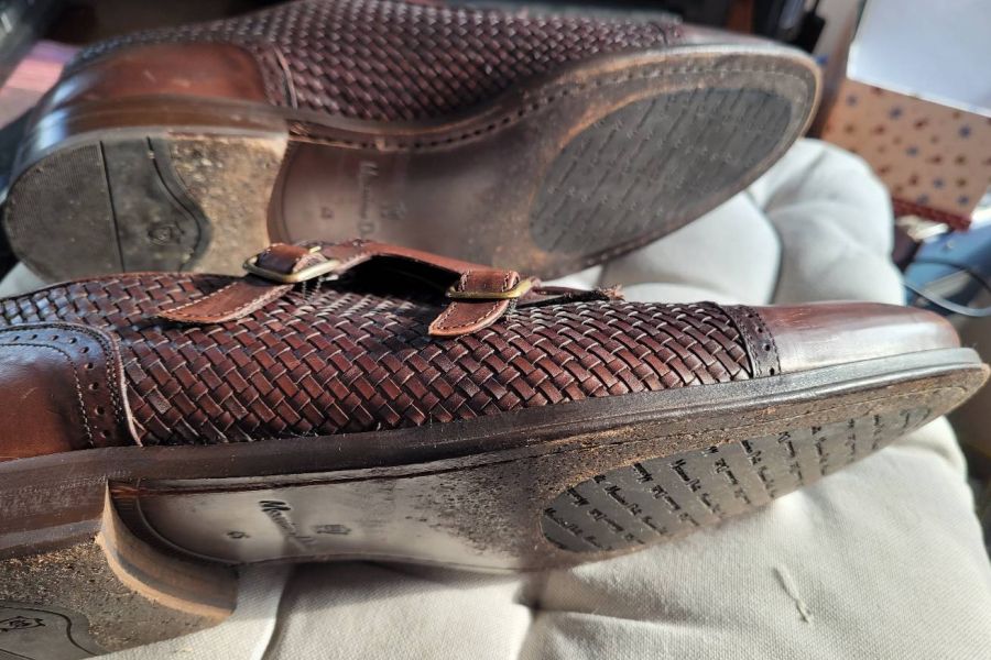 Wunderschöne Herrenschuhe Leder Massimo Dutti, - Bild 5