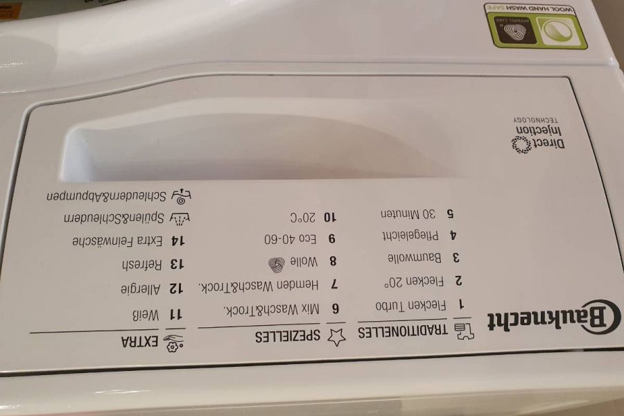 Waschmaschine Bauknecht 9kg - Bild 3