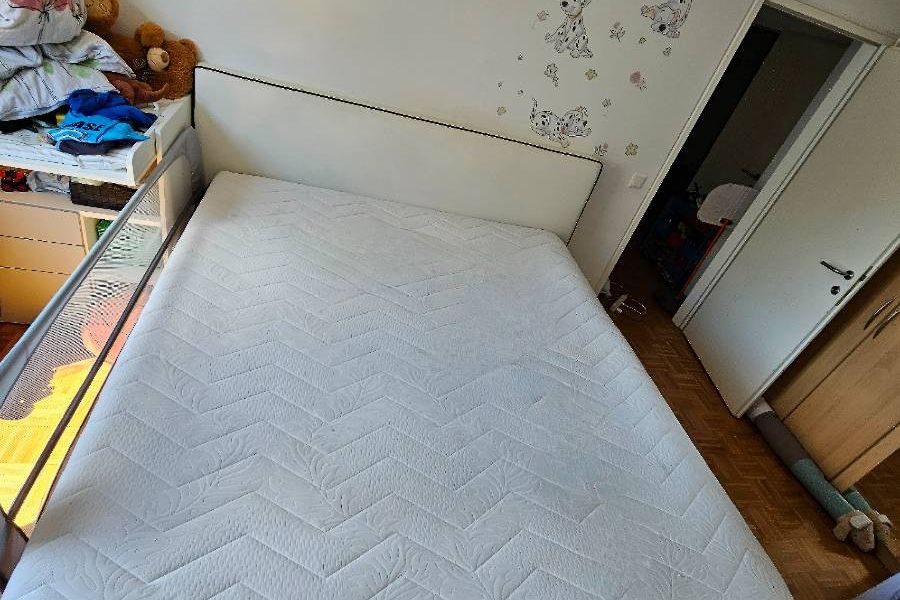 Boxspringbett 180x200 Lederlook inkl. Topper - Bild 2
