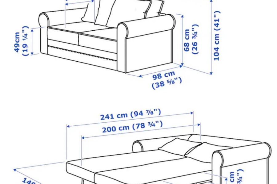 IKEA Grönlid 2er Bettsofa (mit Ausziehfunktion) - Bild 4